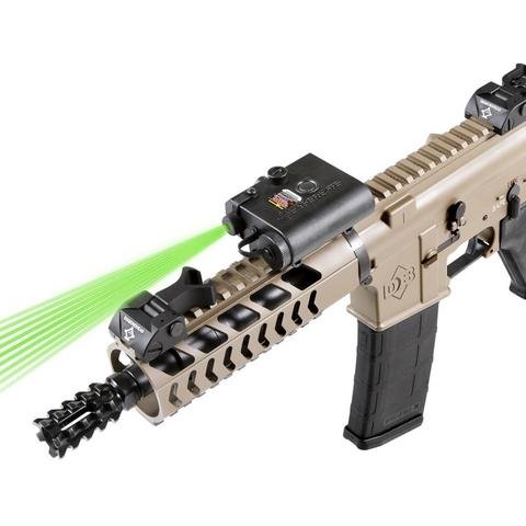 LaserLyte Center Mass Dual Lens with Green Laser Black