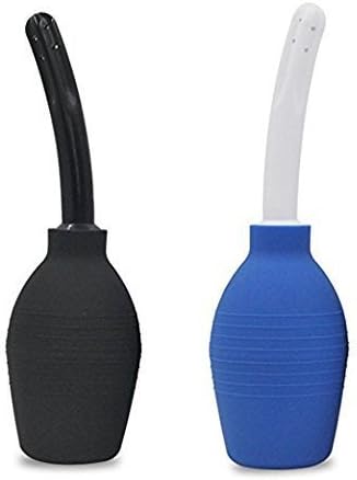 2 pcs Medical-Grade Douche And Enema Flush Bulb, Flex Tip Cleaning Bulb, Portable Insert Vaginal Douche for Anal or Vaginal Douching Aids in Hygiene