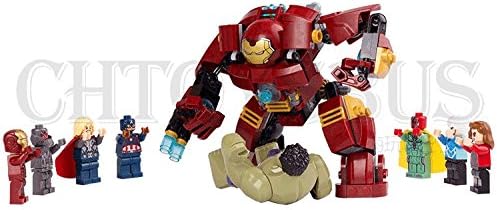 Hulkbuster Iron Man Thor Ultron Avengers Super Heroes Blocks Minifigures Toys