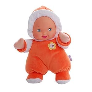 Image of Goldberger Baby's First Doll Minky So Soft - Orange by Goldberger Doll Mfg. Co.
