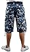 MO7 Men's Camo-Print Belted Cargo Short