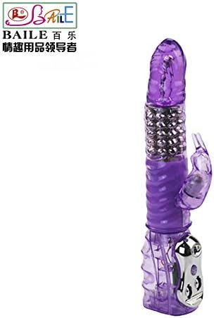 The telescopic rotary bead rod Baile an hand in a velvet glove energy-saving 360 degree rotation G-spot tease clitoral stimulation