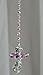 Crystal Guardian Angel Rear View Mirror Car Charm Suncatcher, Protection, Healing