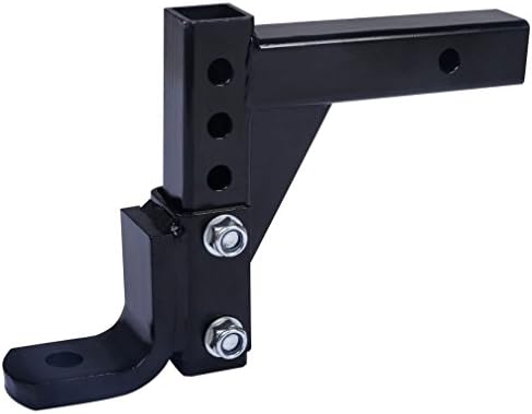 COSTWAY 10¡± Adjustable Trailer Drop Hitch Ball Mount for 2¡± Receiver Truck RV