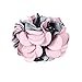 Floral Hair Claw Clips Set for Women, Double Grip Teeth Nonslip Strong Jaw Clamps Large Ribbon Rose Flower Hair Hold Clutches Accessories 3.9