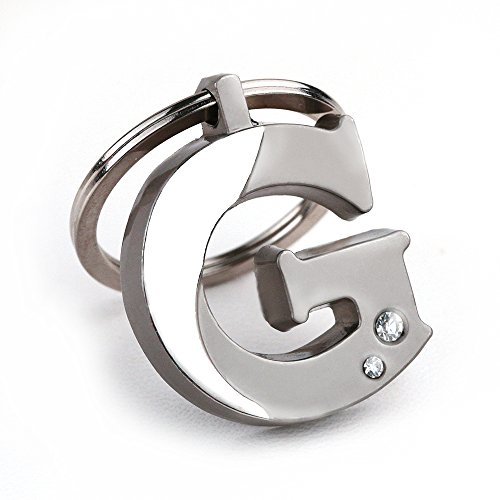 New Arrival Initial Letter G Key Ring with Pouch Bag Z81-M0716