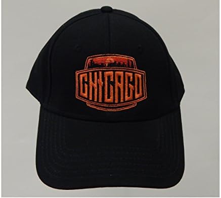 Chicago Hats - Chicago Skyline (Orange Gold Red Black)