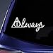 Bargain Max Decals Always Deathly Hallows HP Sticker Decal Notebook Car Laptop 8