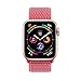 AdMaster Compatible for Apple Watch Band 38mm 40mm, Soft Nylon Sport Loop Replacement Wristband Compatible iWatch Apple Watch Series 4/3/2/1 Hibiscus