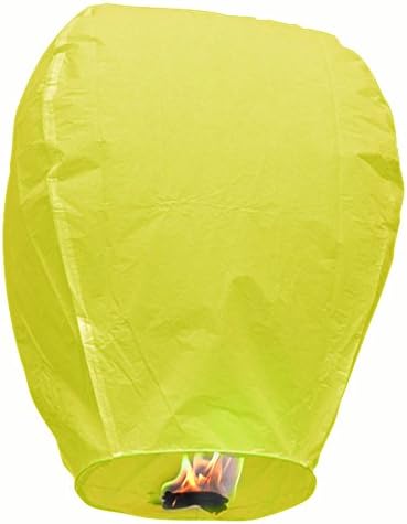 Sky Lantern - Chinese Paper Wishing Candle - Many Colors Available
