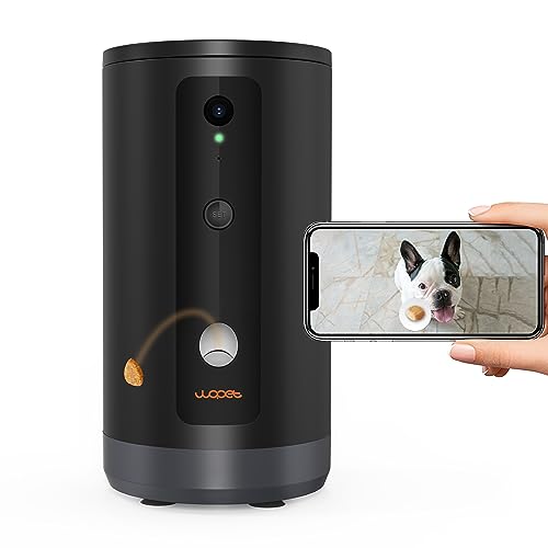 WOPET Dog Camera Rotating 300°View Wide-Angle Pet Camera with