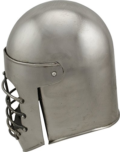 Red Deer Medieval Bascinet Tournament Helmet - Image 3