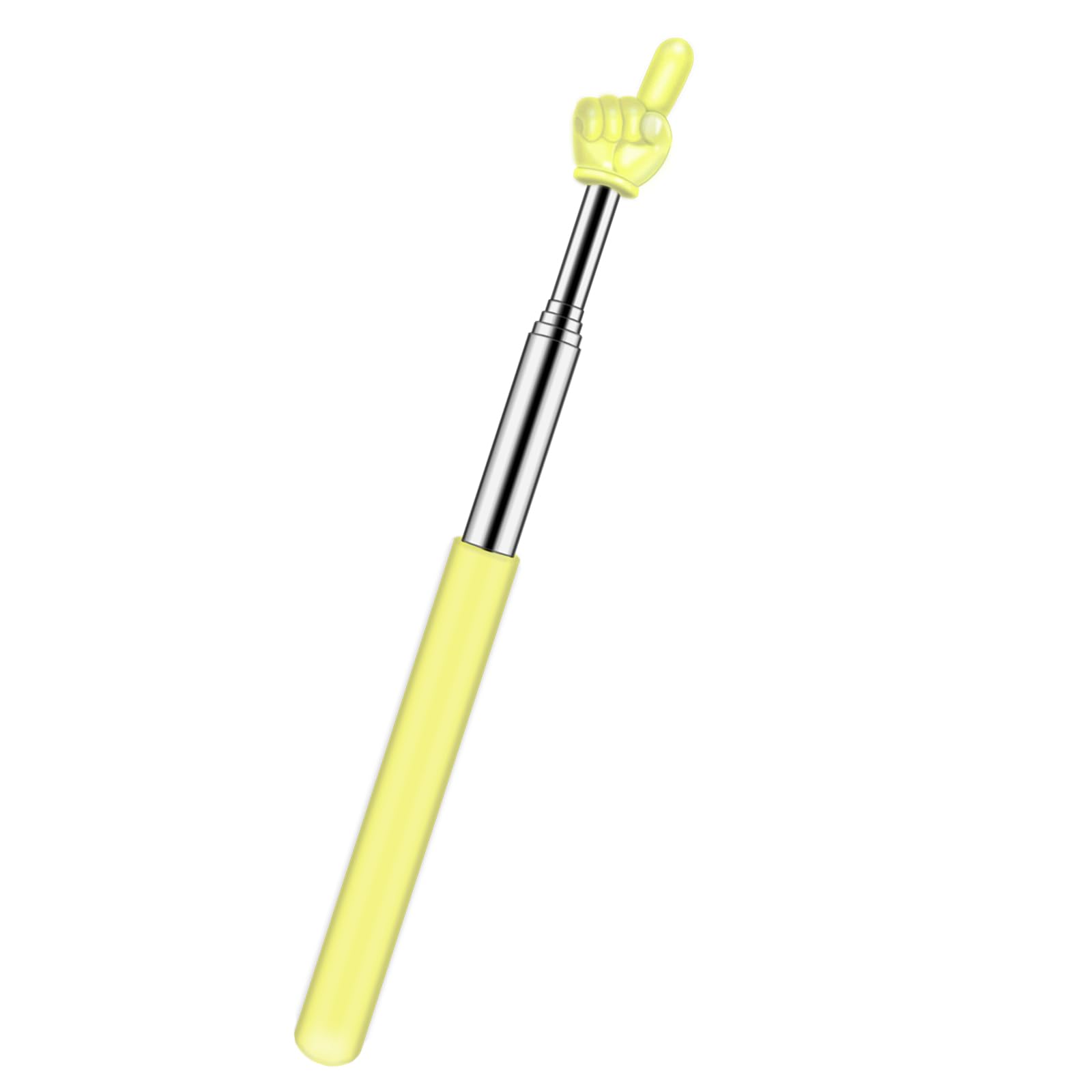 Telescopic Teacher Pointer Telescoping Pointer Stick For Classroom Presentation Pointer Teacher Pointer Stick Orange Black Extendable 47 Inch