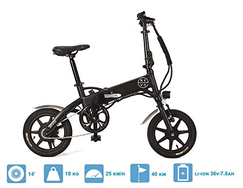 REVOE Urban, Bicicletta Elettrica Pieghevole Misto Adulto, Nero -  ilMonopattinoElettrico.com