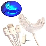 Gum Disease Treatment & Periodontal Treatment by Starlite Smile, 480m Wavelength Gum Stimulator for Android, iPhone, USB. Can also be a Teeth Whitener. (compatible with 4G or newer)