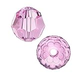 100 6mm Adabele Austrian Round Crystal Beads Rosaline Alternative For Swarovski Preciosa Crystalized 5000