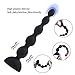 Vibrating Prostate Massager Anal Beads Butt Plug 10 Stimulation Patterns 3 Speeds for Wireless Remote Control Anal Pleasure Anus Sex Toy for Men, Woman & Couples
