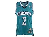 Larry Johnson Charlotte Hornets Adidas NBA Throwback Swingman Jersey - Teal