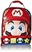 Super Mario Brothers SD30886SCBL00 Dual Compartment Soft Lunch Box (Blue/Red), One Size, Multicolor