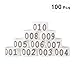 Yosoo 100PCS/Bag 16MM 001-100 Numbered Plastic Poultry Chickens Ducks Goose Leg Bands Rings (White)