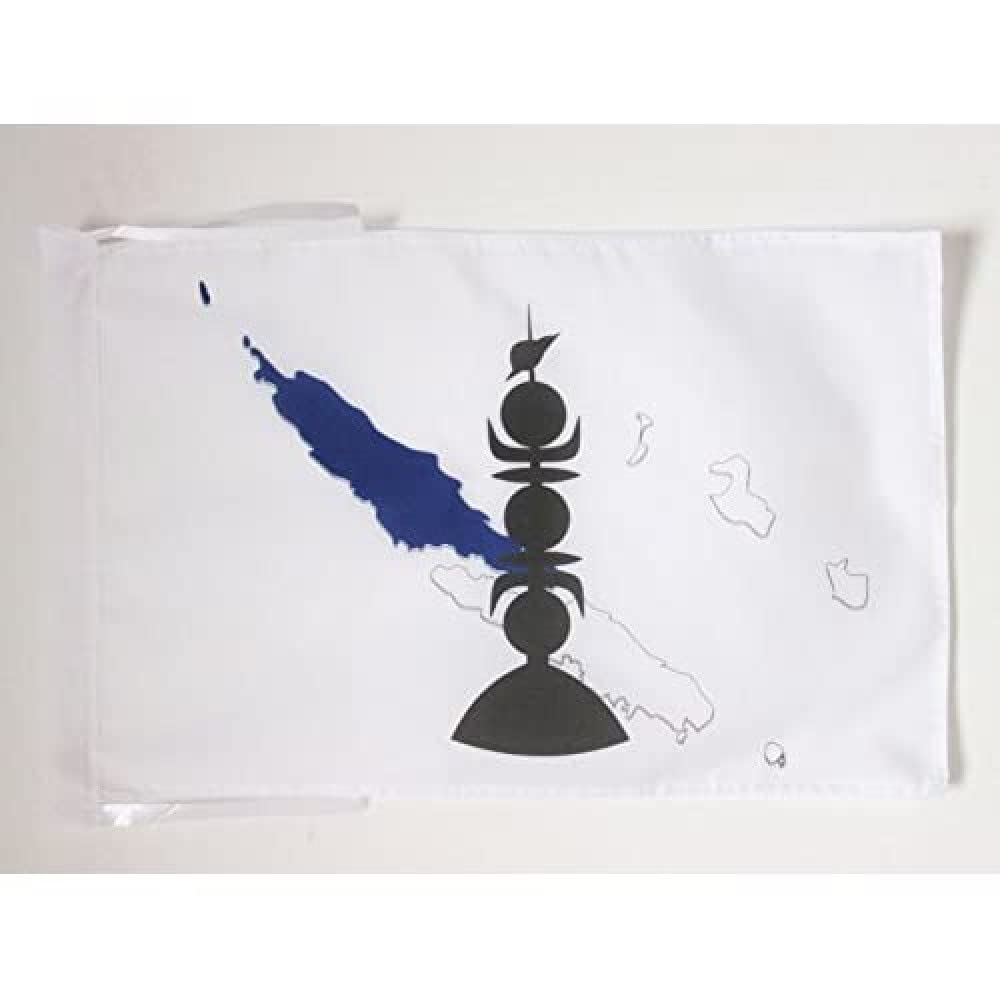 AZ FLAG - North Province of New Caledonia Flag - 18'' x 12'' - 100% Polyester New Caledonian Small Banner with Two Cords - Fade Resistant - Vivid Colors - 18x12 in - 45x30 Cm โ image 1