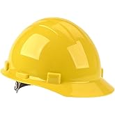 SAFEGEAR, Cap Style Hard Hat, 4 Point Adjustable Ratchet Suspension, Class E and G