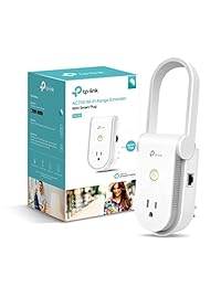 TP LINK Smart Plug, WiFi, control de dispositivos desde cualquier lugar (HS100), funciona con  Alexa