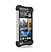 Ballistic SG1134-A085 SG Case for HTC One Aka M7 - 1 Pack - Retail Packaging - Black/White