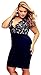 RwalkinZ Women's Plus Size Sexy Dresses Cocktail Crochet Sleeveless Deep V-Neck M-4XL