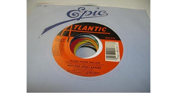 Inxs And Jimmy Barnes 45 Rpm Laying Down The Law Good Times