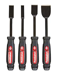 Mayhew 60001 Dominator Juego de rasquetas de carbono, 4 Piece