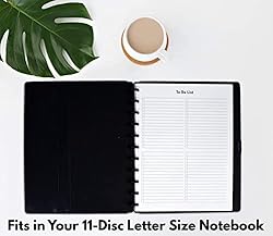 Discbound Letter Size Extra Thick to-Do List, 100