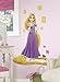 RoomMates RMK1941GM Disney Tangled Rapunzel Glow in The Dark Giant Peel and Stick Wall Decal