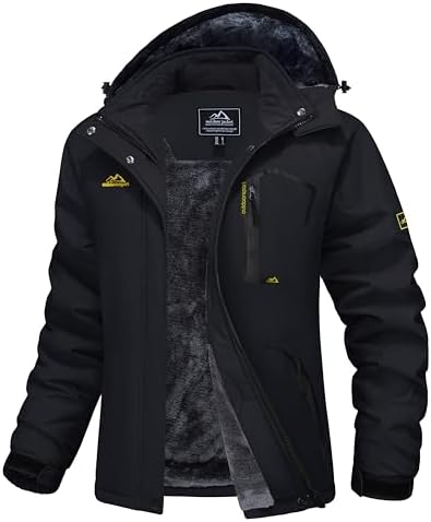 Amazon.com: Zoofly Mens Ski Jackets Fleece Lining Warm Winter