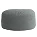 Big Joe Large Fuf Foam Filled Bean Bag Chair, Steel Grey Comfort Suede
