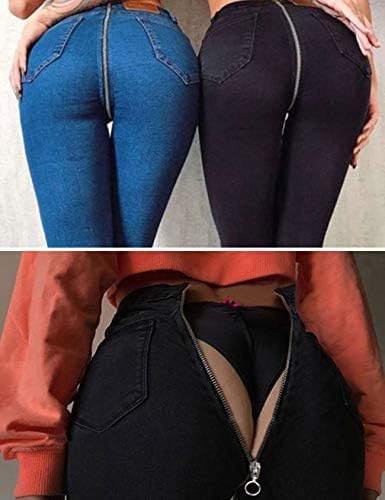 women's zipper crotch jeans
