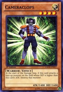 Yu-Gi-Oh! - Cameraclops (GAOV-EN017) - Galactic Overlord - 1st Edition - Common