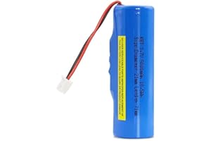 KBT KEEP BETTER TECH KBT 3.7V 5000mAh Rechargeable Li-ion Battery Pack,18.5Wh RC Toys Lithium Battery with White JST-XH 2.54/2P Plug for RC Car, Boat, Truck