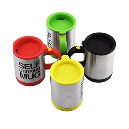 Buyerzone Self Stirring Coffee Mug Self Mixing Cup For Travelling Home Office