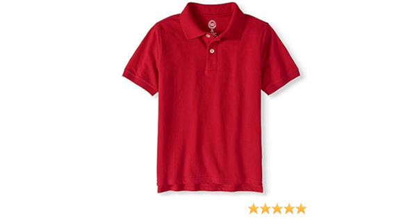 red polo uniform