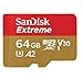 SanDisk 64GB Micro SDXC Memory Card Extreme Works with GoPro Hero 7 Black, Silver, Hero7 White UHS-1 U3 A2 with (1) Everything But Stromboli (TM) Micro Card Reader
