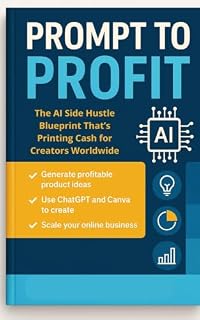 Livro Prompt to Profit: The AI Blueprint to Create and Sell Digital Products for Passive Income