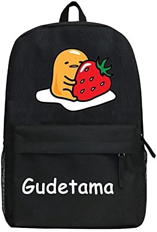 Cartoon Gudetama Backpack Bag Cosplay Unisex School Backpack Computer Bag (E)