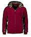 Trail Crest Men's Camo Zip Full Zip Up Hooded Sweatshirt Hunting Jacket