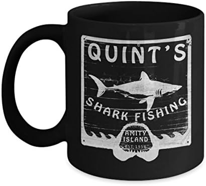 Quints Shark Fishing fishing Gift for Daddy Gift Coffee Mugs, Gift Dad for Father's day Daddy, Gift Idea for Women and Mother, Father's Day, Mother's