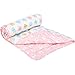UOMNY Crib Comforter Quilts for Girls - 36x48 Inch 100% Cotton 1 Pack Baby Comforter for Crib Bedding Set owl Pattern