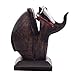 STORE INDYA Wooden Baby Elephant Eyeglass Spectacle Holder Handmade Stand For Office Desk Home Decor