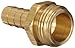 Dixon Valve & Coupling BCM74 Brass Hose Fitting, Machined Coupling, 1/2