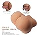 XISE New Silicone Made Sex Doll Realistic Huge Life-Size Full Solid Male Masturbator Masturbation Sex Toy Discreet Package, Color Flesh, Flesh #1