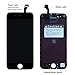 Qi-Eu LCD Display for iPhone 6 inch Touch Screen Digitizer Replacement Full Assembly - Black, Repair Tools Kit and Instructions are Included
